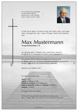 Trauerbrief "Steg 1 schwarzweiß"